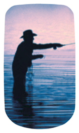 DAROYAL 321 BL Gone Fishing (Man) Blue